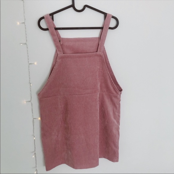 (2 for $15) Corduroy overalls / pinafore dress - Picture 2 of 6
